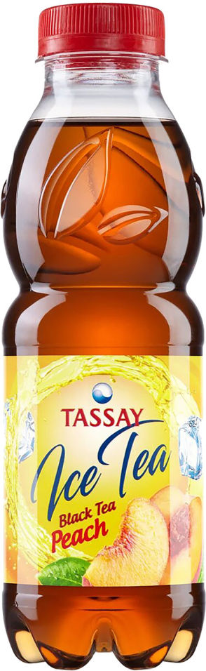 Чай черный Tassay с персиком 500мл
