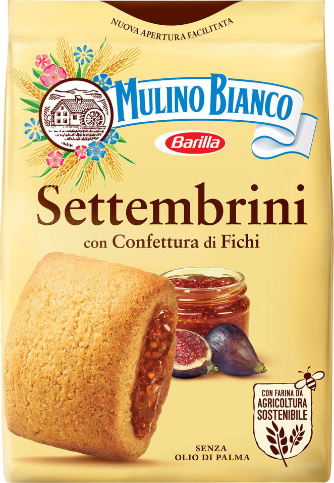 Печенье Mulino Bianco Песочное Settembini 250г