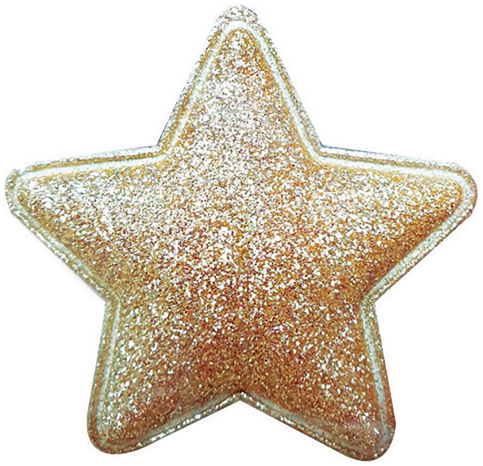Украшение декоративное Magic Pack Золотистая мягкая звезда