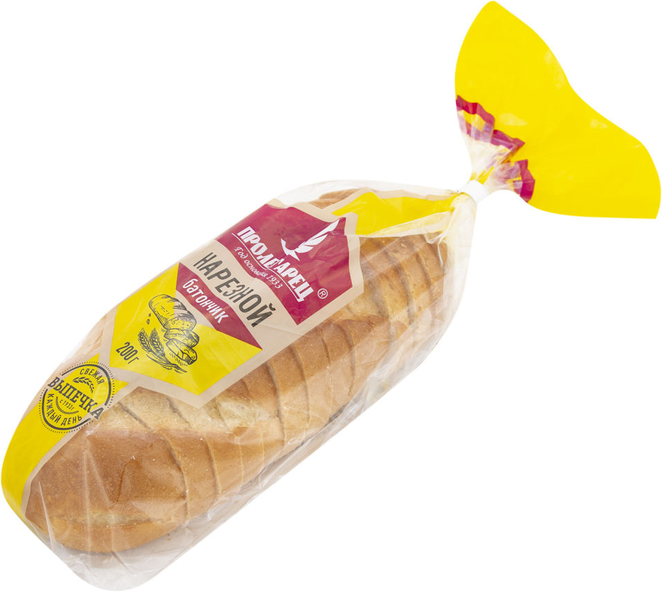 Хлеб Пролетарец Батон в нарезке 200г
