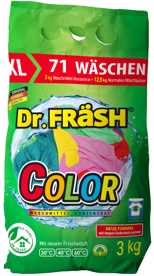 Стиральный порошок Dr.Frash Color 3кг