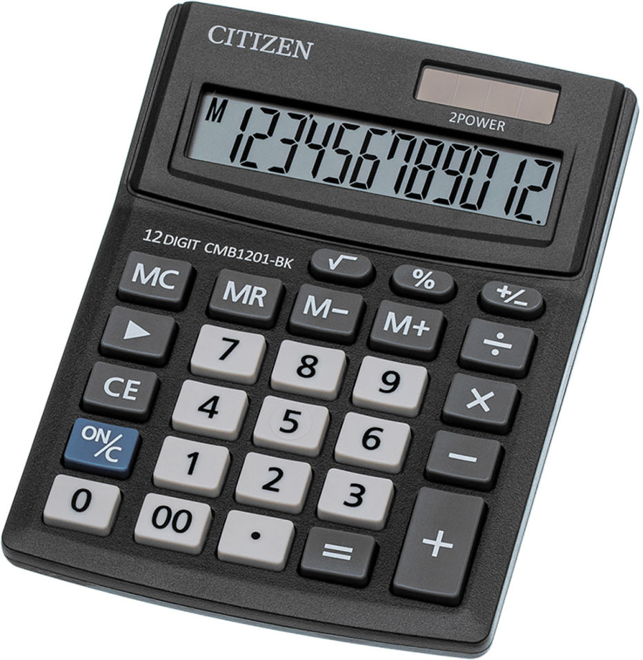 Калькулятор Citizen CMB1201-BK настольный