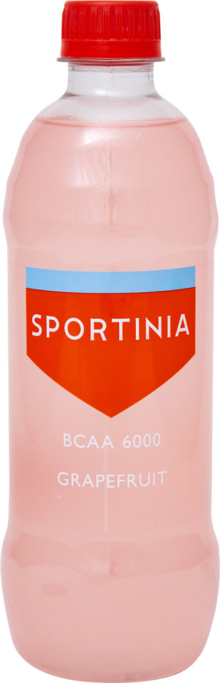 Напиток Sportinia BCAA 6000 Грейпфрут 500мл