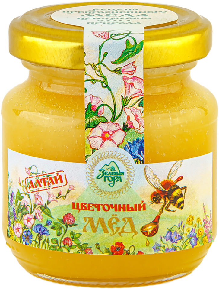 Мед Зеленая Гора Алтайский Цветочный 160г