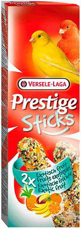Лакомство для птиц Versele-Laga Prestige палочки с экзотическими фруктами для канареек 2шт*30г