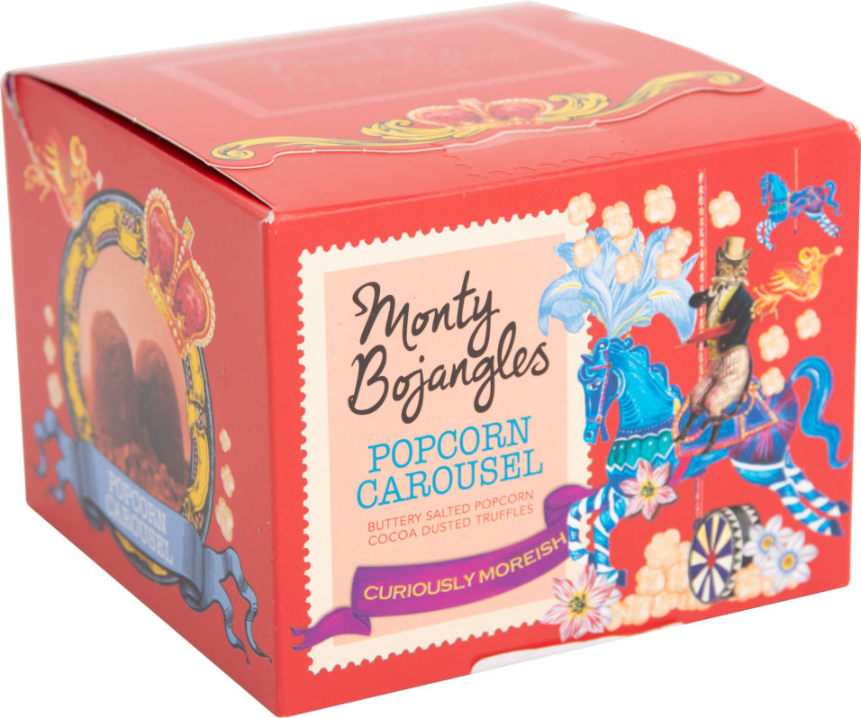 Конфеты Monty Bojangles Popcorn Carousel Трюфели 150г