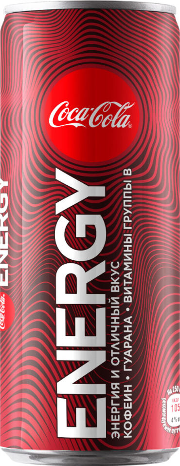 Напиток Coca-Cola Energy 250мл