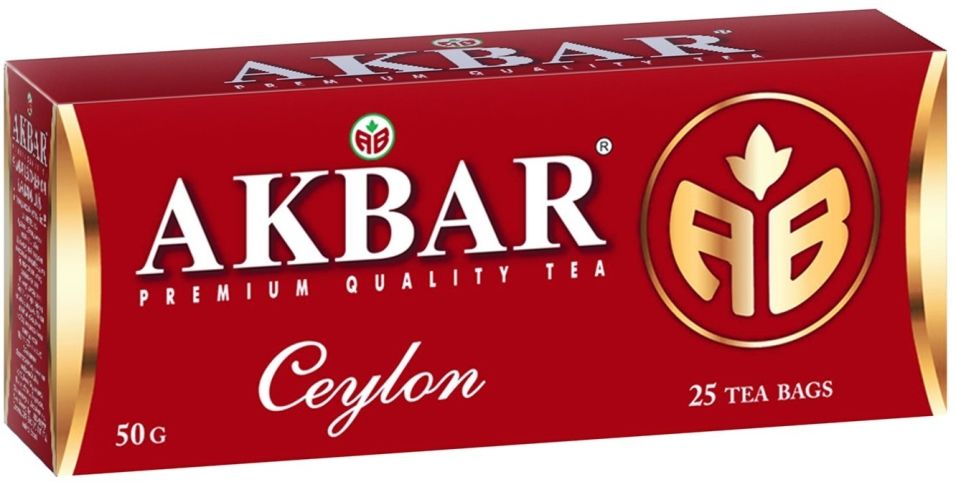Чай черный Akbar Ceylon 25*2г