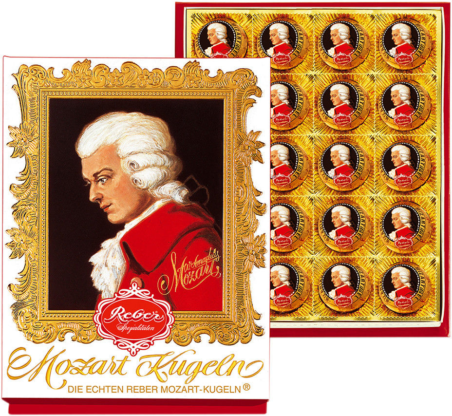 Конфеты Reber Mozart Kugeln шоколадные 400г