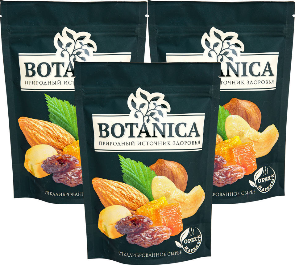 Смесь Botanica сладкая с цукатами 140г (упаковка 3 шт.)
