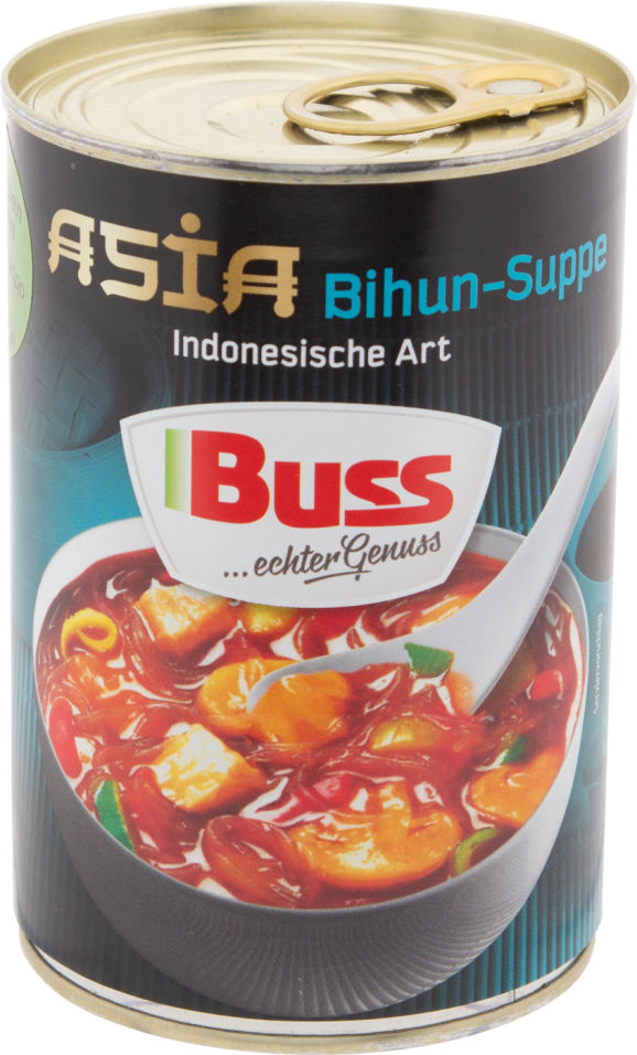 Суп Buss Bihun Острый Индонезийский со стеклянной лапшой и кусочками курицы 400г