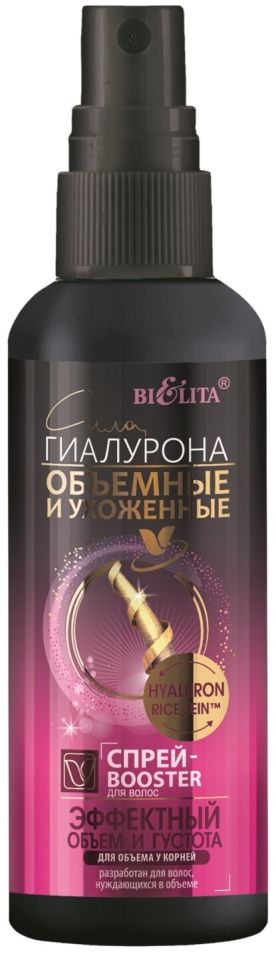 Спрей-Booster для волос BiElita Сила гиалурона Эффектный объем и густота 150мл