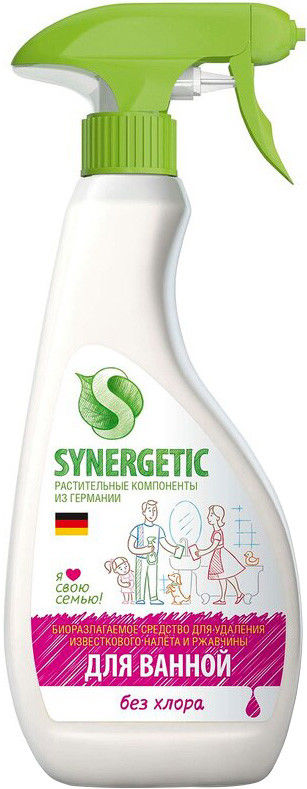 Средство для мытья сантехники Synergetic 500мл