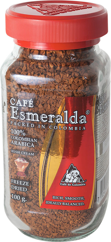 Кофе Esmeralda Сублимированный ирландский крем 100г