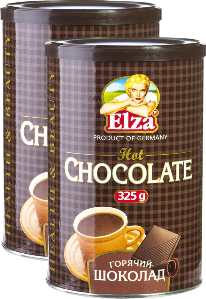 Горячий шоколад Elza 325г (упаковка 2 шт.)