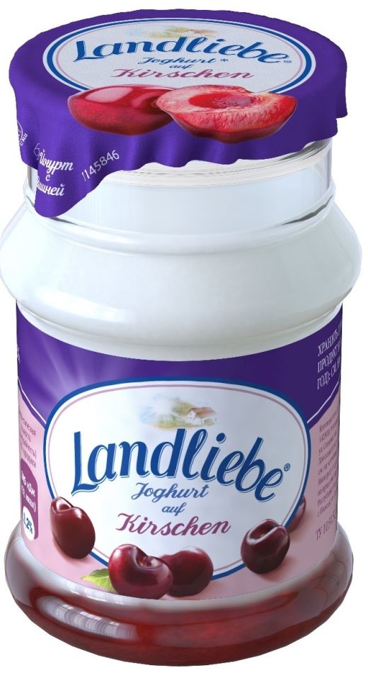 Йогурт Landliebe с вишней 3.2% 130г