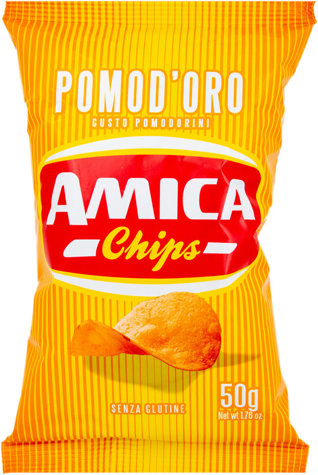 Чипсы Amica Chips Картофельные со вкусом помидора 50г