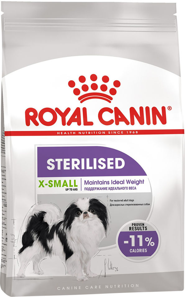 Корм для собак Royal Canin Sterilised X-Small 0.5кг