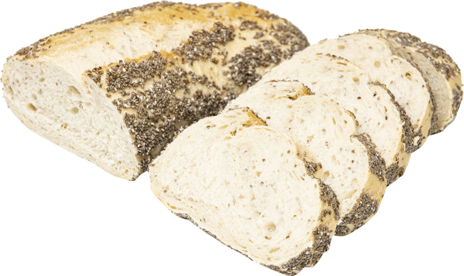 Хлеб Panusa с семенами чиа замороженный 300г
