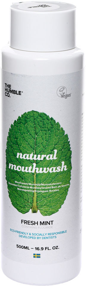 Ополаскиватель для полости рта Humble Natural Mouthwash свежая мята 500мл