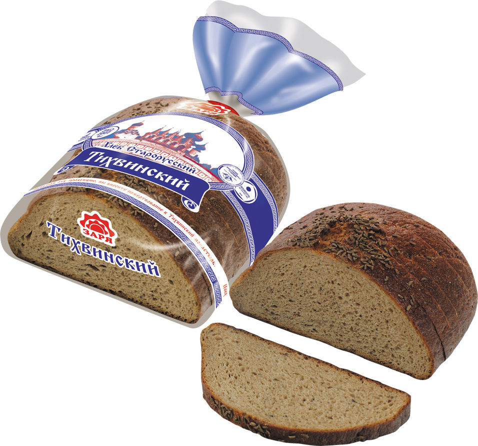 Хлеб Каравай Старорусский Тихвинский нарезка 300г