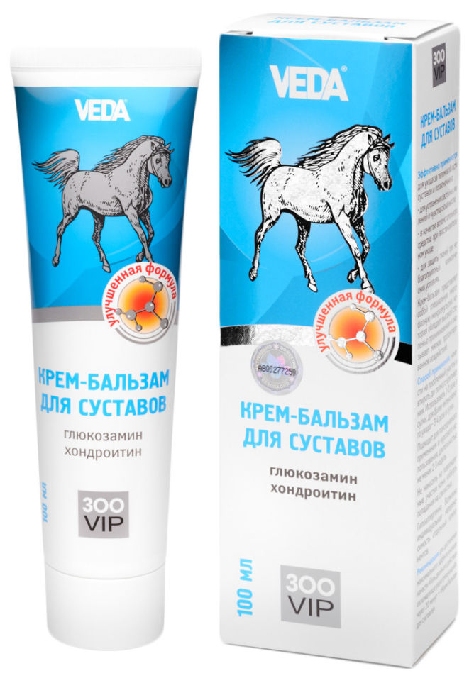 Крем-бальзам Veda ЗооVIP для суставов 100мл Крем-бальзам Veda ЗооVIP для суставов 100мл