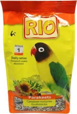 Корм для птиц Rio для средних попугаев 1кг