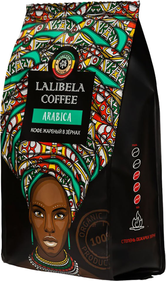 Кофе в зернах Lalibela Coffee Arabica 250г