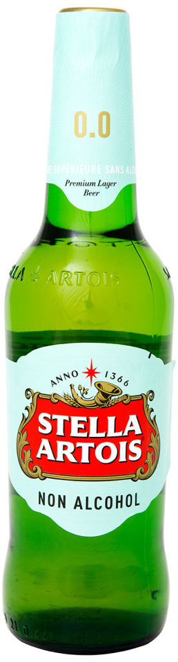 Пиво Stella Artois безалкогольное 0.5% 0.44л Пиво Stella Artois безалкогольное 0.5% 0.44л