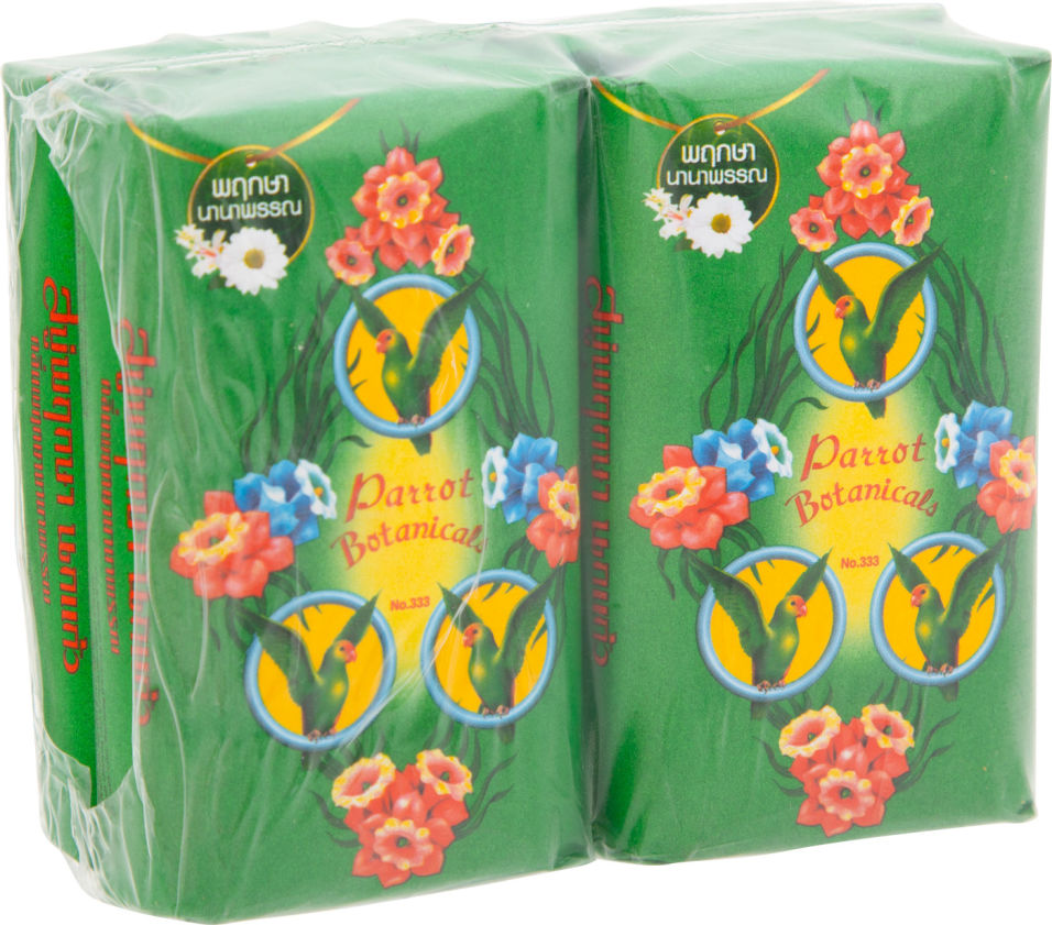Ботаническое мыло Parrot Botanicals с ароматом трав 4шт70г 29₽