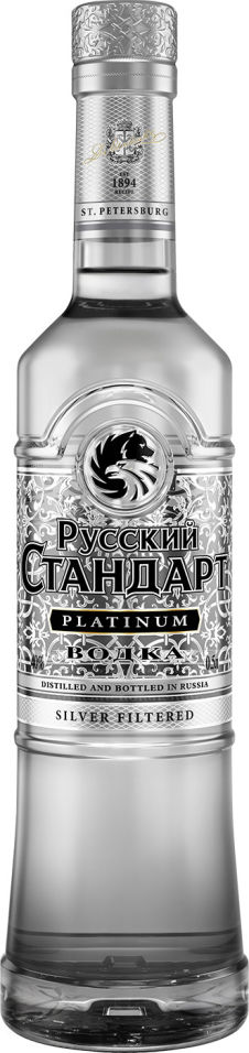 Отзывы о Водка Русский Стандарт Platinum 40% 0.5л Отзывы о Водка Русский Стандарт Platinum 40% 0.5л