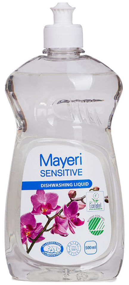 Средство для мытья посуды Mayeri Sensitive Эко 500мл