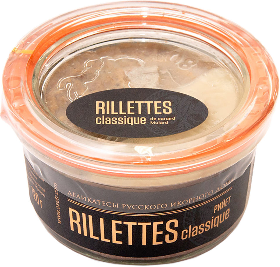 Риет Русский икорный дом Rillettes мясо утки 120г