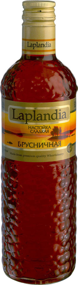 Настойка Laplandia Брусничная сладкая 21% 0.5л Настойка Laplandia Брусничная сладкая 21% 0.5л
