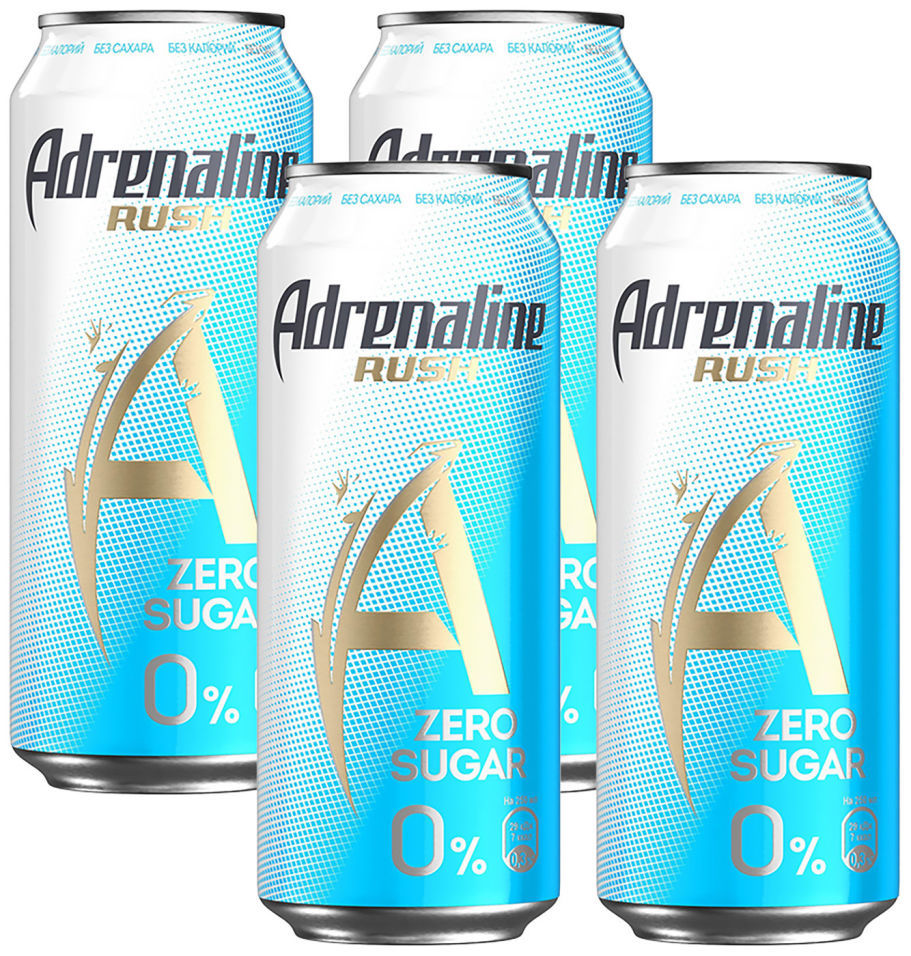 Энергетики без сахара. Энергетик адреналин Раш Зеро. Adrenaline Rush Zero Sugar 0.25. Adrenaline 0,25 Rush Zero Silver. Напиток Adrenaline Rush энергетический 449мл.