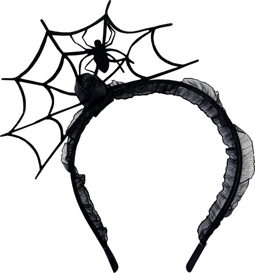 Аксессуар для карнавала Ободок Паутинка