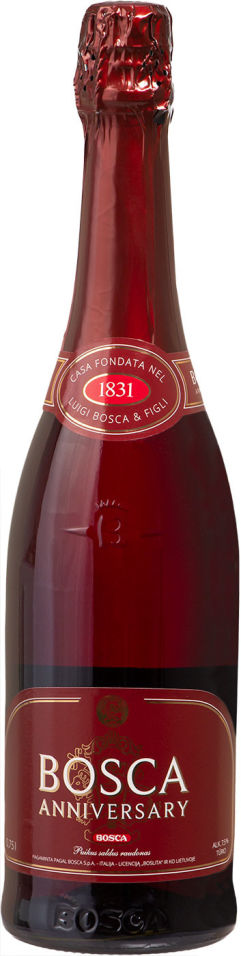 Отзывы о Напитке Bosca Anniversary винном красном сладком 7.5% 0.75л