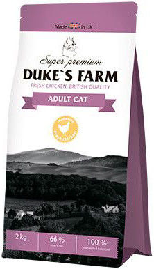 Сухой корм для кошек Dukes Farm Курица 2кг Сухой корм для кошек Dukes Farm Курица 2кг
