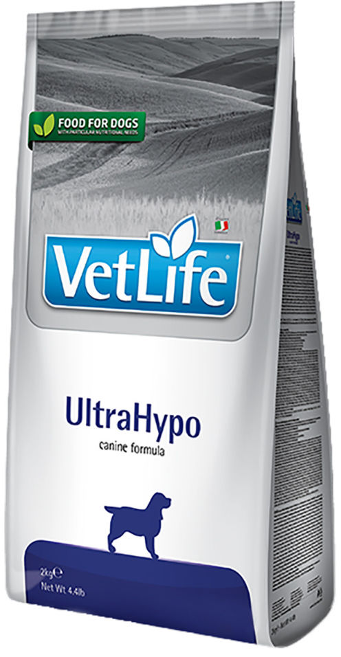 Корм для собак Farmina Vet Life UltraHypo при пищевых аллергиях 12кг Корм для собак Farmina Vet Life UltraHypo при пищевых аллергиях 12кг