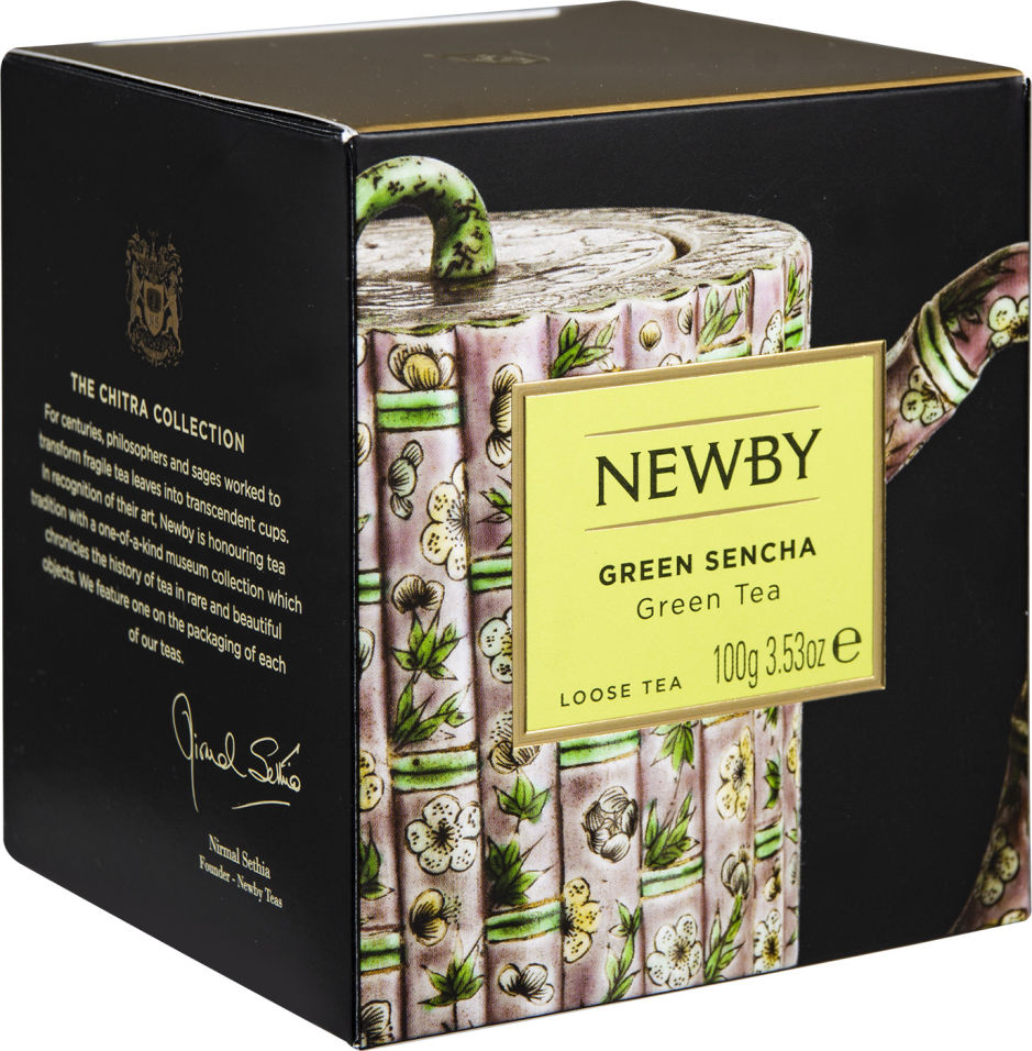 Чай зеленый Newby Green Sencha 100г
