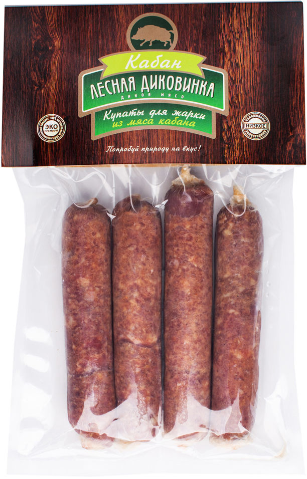 Купаты Лесная диковинка из мяса кабана 320г