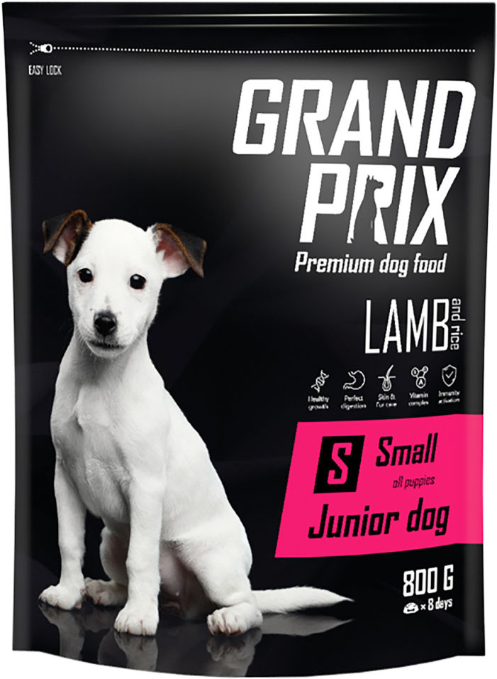Корм для щенков Grand Prix Small Junior Ягненок 800г Корм для щенков Grand Prix Small Junior Ягненок 800г