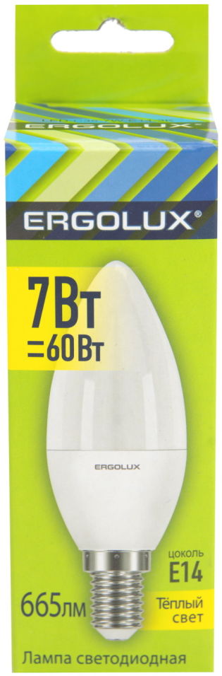 Отзывы о Лампе светодиодной Ergolux LED E14 7Вт Отзывы о Лампе светодиодной Ergolux LED E14 7Вт