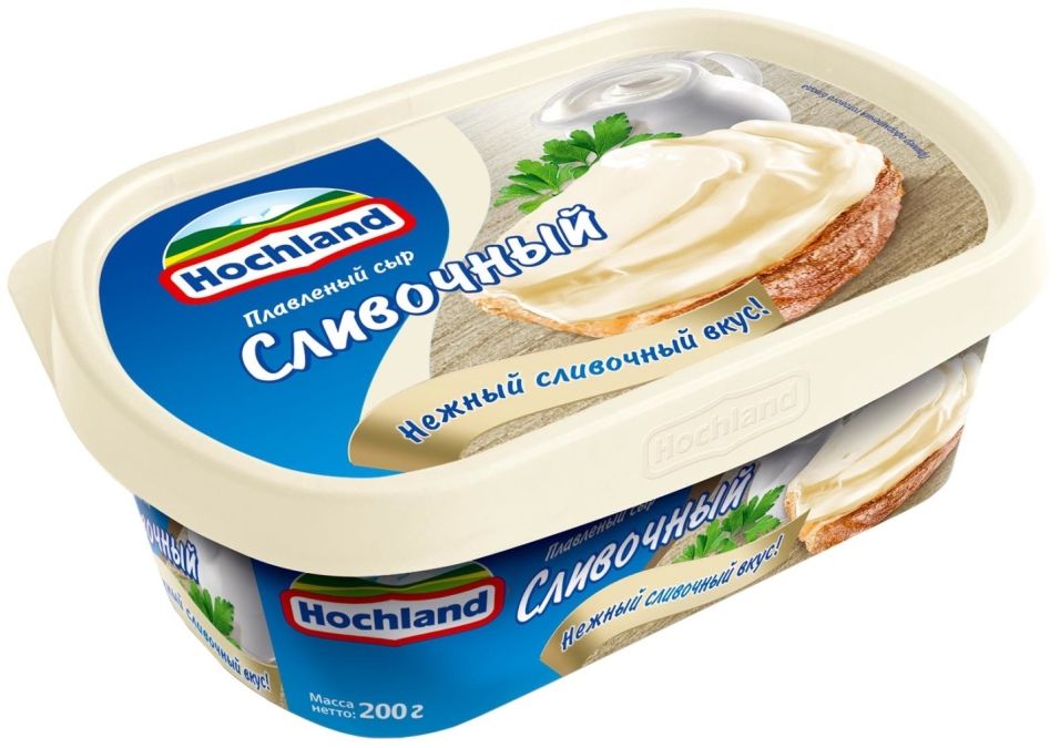 Отзывы о Сыре плавленом Hochland Сливочном 55% 200г Отзывы о Сыре плавленом Hochland Сливочном 55% 200г