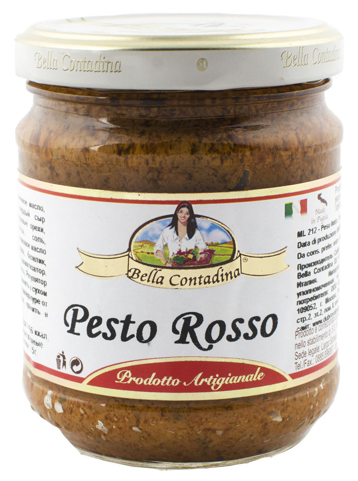 Соус Bella Contadina Pesto Rosso 190г