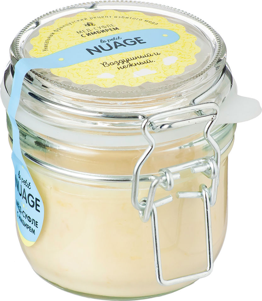 Мед-суфле Le Petit Nuage с имбирем 215г