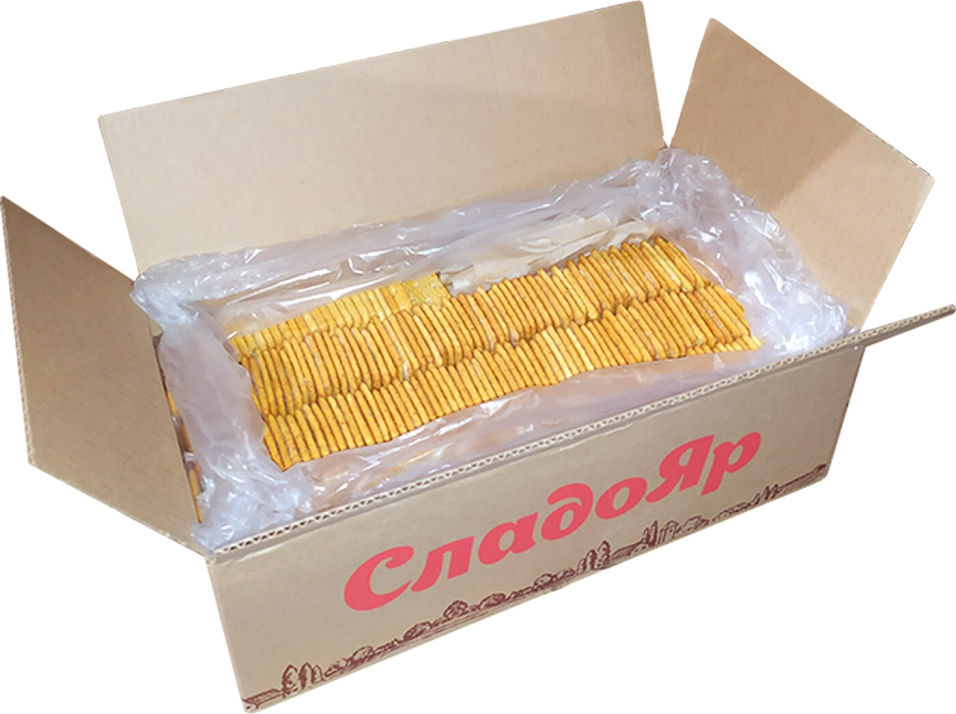 Крекер СладоЯр со вкусом деревенской сметаны и зеленью 3кг