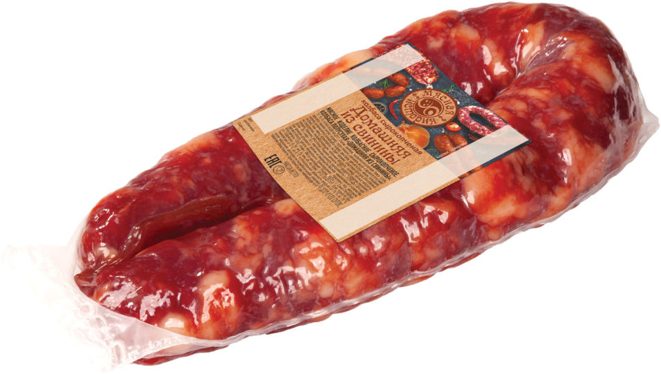 Колбаса Иней Домашняя из свинины ~0.33кг