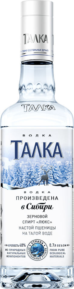 Отзывы о Водке Талка 40% 0.7л Отзывы о Водке Талка 40% 0.7л
