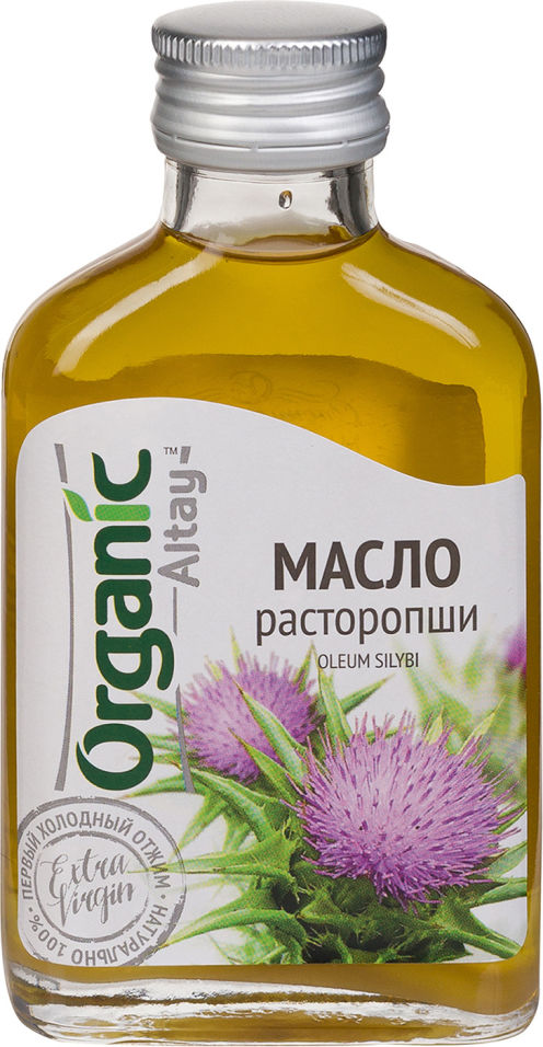 Масло расторопши Organic Altay 100мл